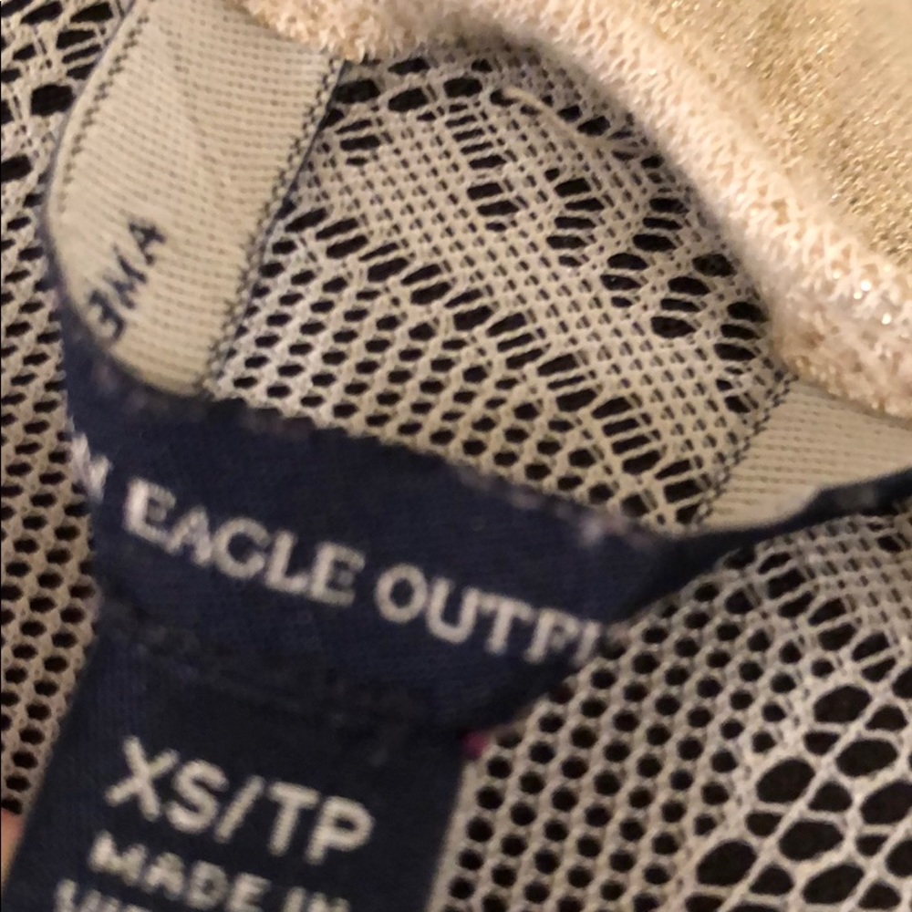 American Eagle Gold Fleck tank top - Picture 3 of 4